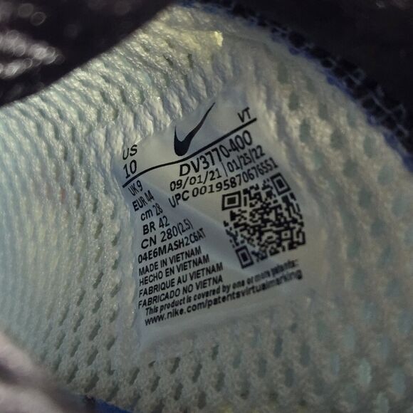 Nike Blue and White Hello Kitty Men's Shoes - Picture 11 of 11